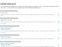 Tablet Screenshot of lleida-educacio.blogspot.com