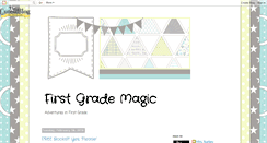 Desktop Screenshot of firstgrademagic.blogspot.com