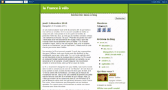 Desktop Screenshot of lafranceavelo.blogspot.com