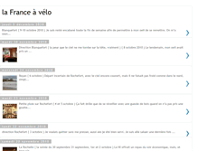 Tablet Screenshot of lafranceavelo.blogspot.com