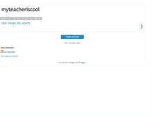 Tablet Screenshot of myteacheriscool.blogspot.com