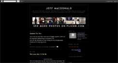 Desktop Screenshot of jeffmacdonald.blogspot.com