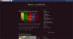 Desktop Screenshot of media4churches.blogspot.com