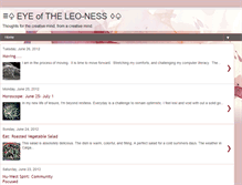 Tablet Screenshot of leonessdesigns.blogspot.com