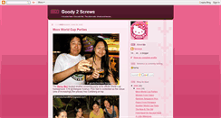 Desktop Screenshot of goody2screws.blogspot.com