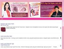 Tablet Screenshot of caracepat-punyaanak.blogspot.com