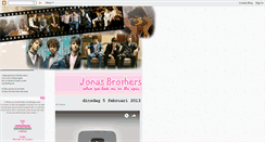 Desktop Screenshot of jonasbrothers-nl.blogspot.com