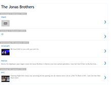 Tablet Screenshot of jonasbrothers-nl.blogspot.com