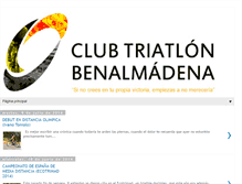 Tablet Screenshot of clubtriatlonbenalmadena.blogspot.com