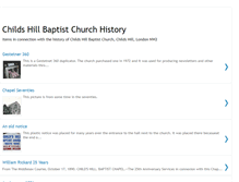 Tablet Screenshot of chbchistory.blogspot.com