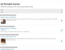 Tablet Screenshot of deportablegames.blogspot.com