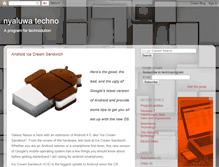 Tablet Screenshot of nyaluwatechno.blogspot.com