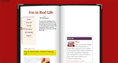 Desktop Screenshot of jonsreallife.blogspot.com