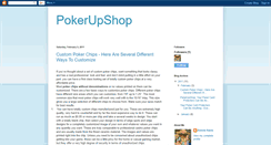 Desktop Screenshot of pokerupshop.blogspot.com