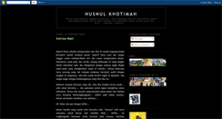 Desktop Screenshot of mati-husnul-khotimah.blogspot.com