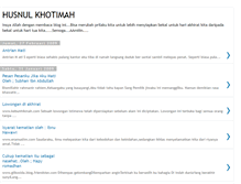 Tablet Screenshot of mati-husnul-khotimah.blogspot.com