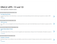Tablet Screenshot of oracleapplicaitons.blogspot.com
