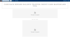 Desktop Screenshot of creditcardback.blogspot.com