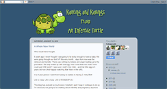 Desktop Screenshot of infertileturtle.blogspot.com