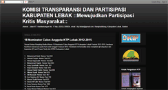 Desktop Screenshot of ktp-lebak.blogspot.com