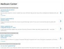 Tablet Screenshot of medicarecenter.blogspot.com