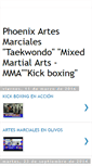 Mobile Screenshot of phoenix-artes-marciales.blogspot.com