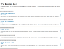 Tablet Screenshot of buxhallbee.blogspot.com