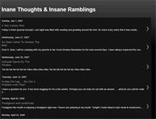 Tablet Screenshot of inanethoughtsandinsaneramblings.blogspot.com