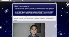 Desktop Screenshot of davidteodorescu.blogspot.com