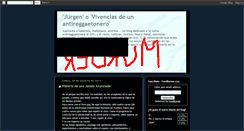 Desktop Screenshot of juergenelantireggaetonero.blogspot.com