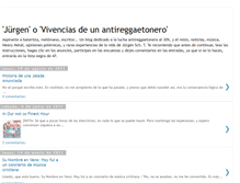 Tablet Screenshot of juergenelantireggaetonero.blogspot.com