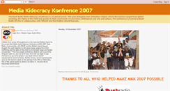 Desktop Screenshot of mkk2007.blogspot.com