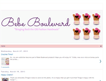 Tablet Screenshot of bebeboulevard.blogspot.com