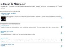 Tablet Screenshot of elrincondealcantara7.blogspot.com