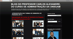 Desktop Screenshot of coordadministracao.blogspot.com