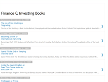 Tablet Screenshot of finance-investing-books.blogspot.com