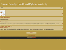 Tablet Screenshot of povertyhealth.blogspot.com