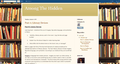 Desktop Screenshot of amongthehiddenbookclub.blogspot.com