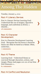 Mobile Screenshot of amongthehiddenbookclub.blogspot.com