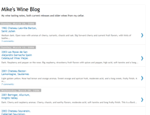 Tablet Screenshot of mikeswinecellar.blogspot.com