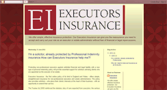 Desktop Screenshot of executorsinsurance.blogspot.com