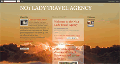 Desktop Screenshot of no1ladytravelagency.blogspot.com