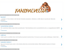 Tablet Screenshot of fanipalvelua.blogspot.com