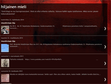 Tablet Screenshot of hiljainenmieli.blogspot.com