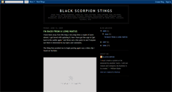 Desktop Screenshot of blackscorpion60.blogspot.com