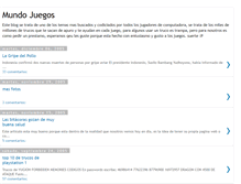 Tablet Screenshot of mundojugados.blogspot.com