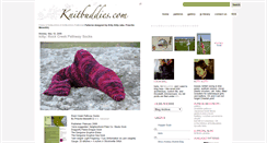 Desktop Screenshot of knitbuddiespattern.blogspot.com