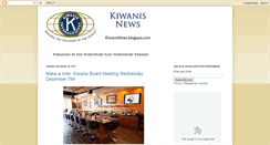 Desktop Screenshot of kiwanisnews.blogspot.com