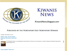 Tablet Screenshot of kiwanisnews.blogspot.com