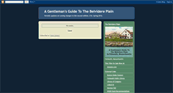 Desktop Screenshot of gentlemanguides.blogspot.com
